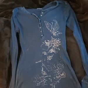 Juniors small long sleeve shirt